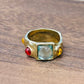 Mint Green Vintage  Ring