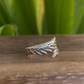 925 Stirling Silver Angel Wing Ring