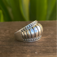 925 Stirling Silver Row Ring