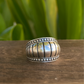 925 Stirling Silver Row Ring