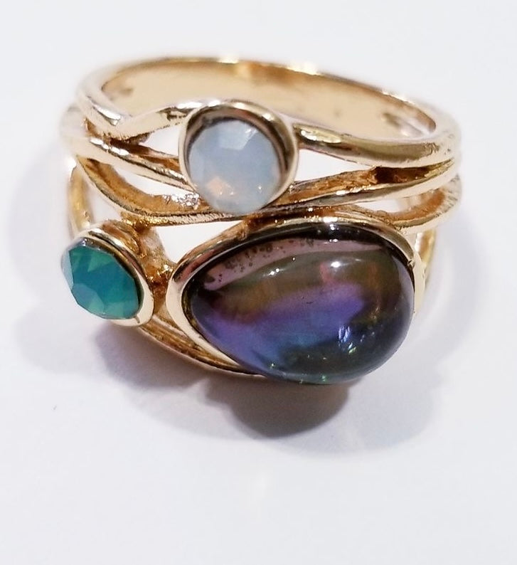 Vintage Moon Stone Ring