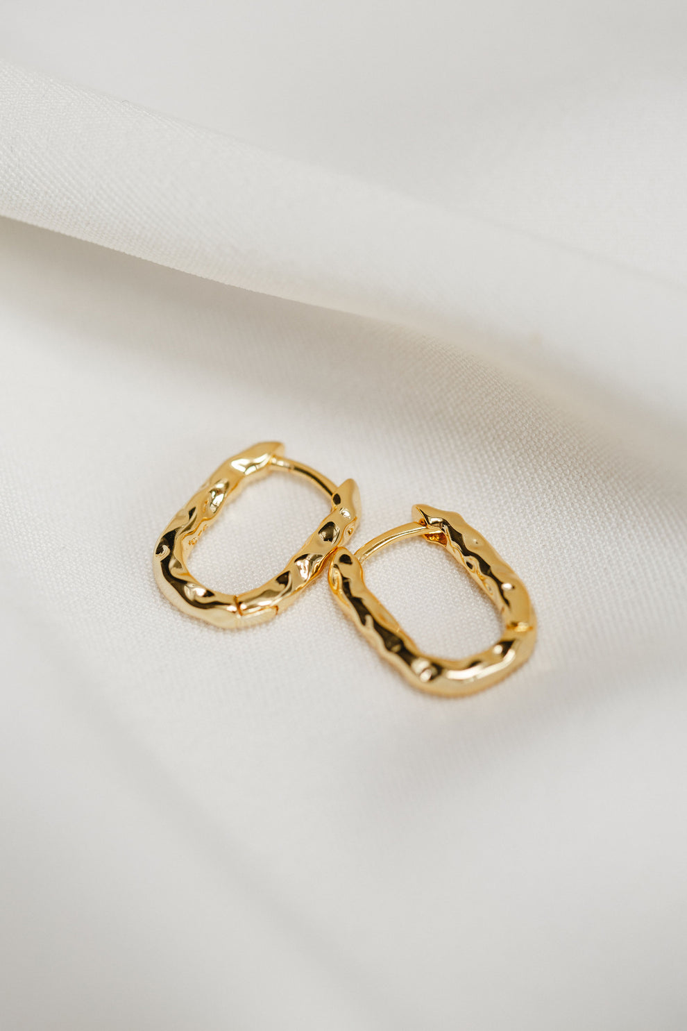 Baby Gold Huggie Hoop Earrings