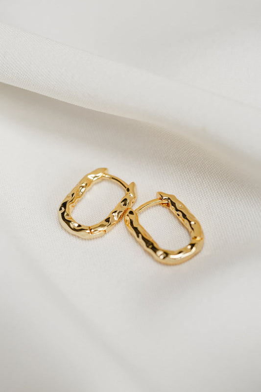 Baby Gold Huggie Hoop Earrings