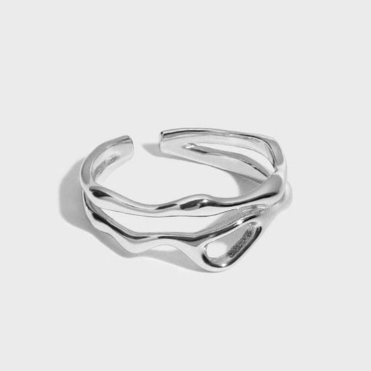 Silver Wrap  Ring