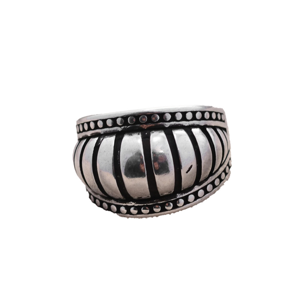 925 Stirling Silver Row Ring