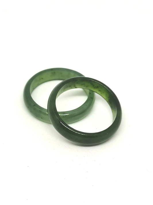 Dark Green Jade Ring