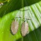 Gold Palm Leaf Earrings