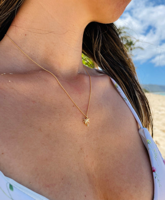 Palm Tree Necklace