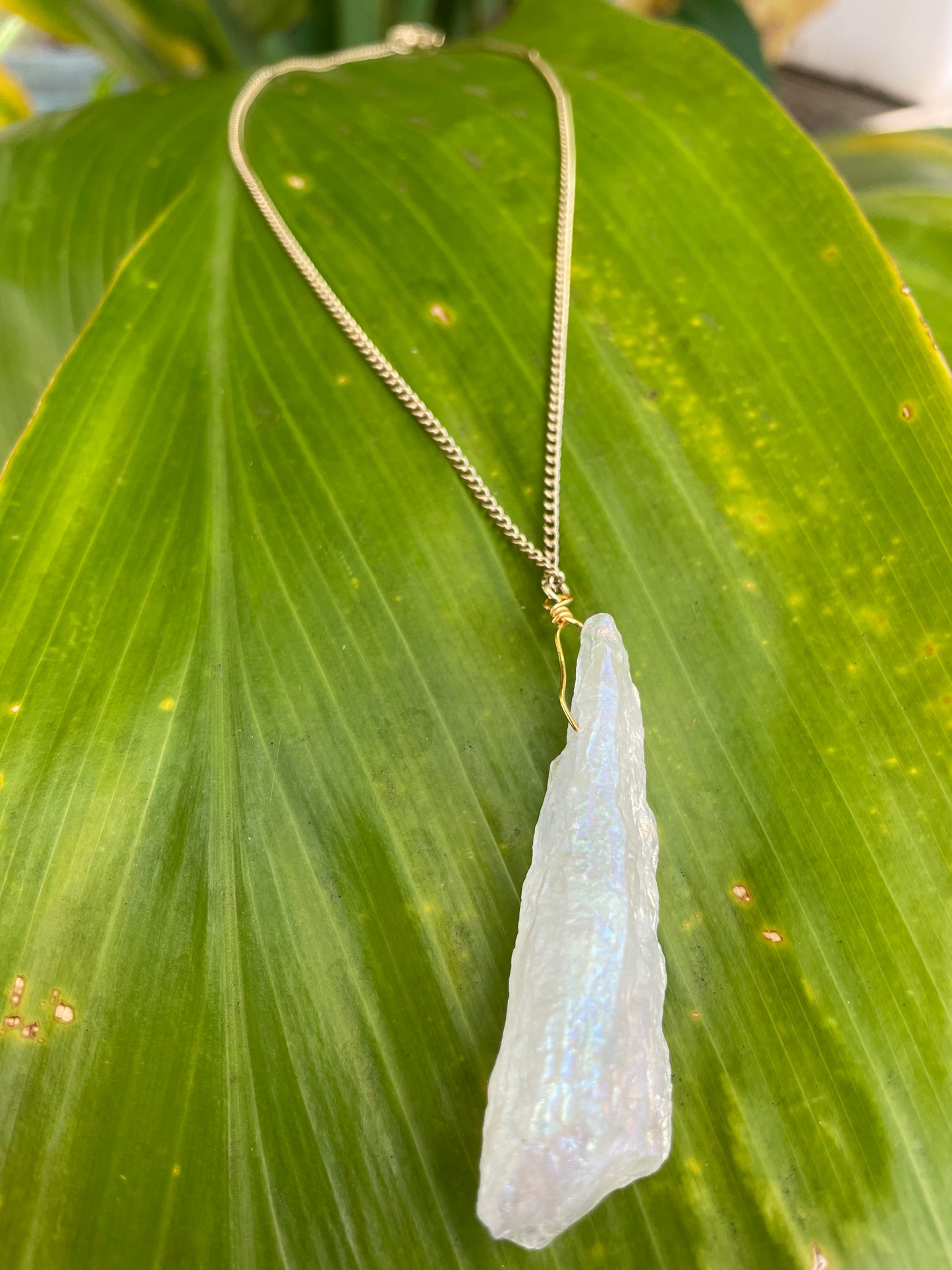 White Quartz Necklace