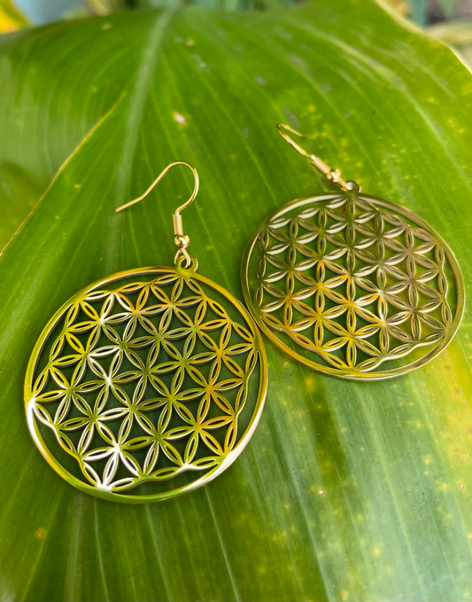 Flower Of Life Earrings