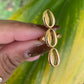 Gold Adjustable Triple Shell Ring