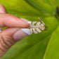 Tiny Monstera Leaf Ring