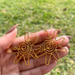 The Spiral Sun Earrings